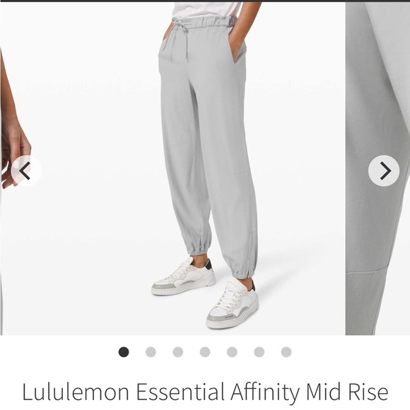 LULULEMON ESSENTIAL AFFINITY MID RISE JOGGER SIZE 2 - Picture 6 of 9